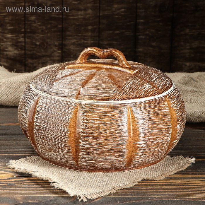 Горшок духовой "Соломка", 3.7 л
Горшок духовой "Соломка", 3.7 л