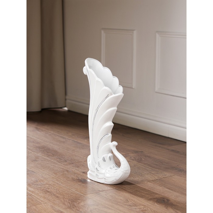 Ваза керамическая "Жар-птица", напольная, белая, 50 см, микс
Ваза керамическая "Жар-птица", напольная, белая, 50 см, микс