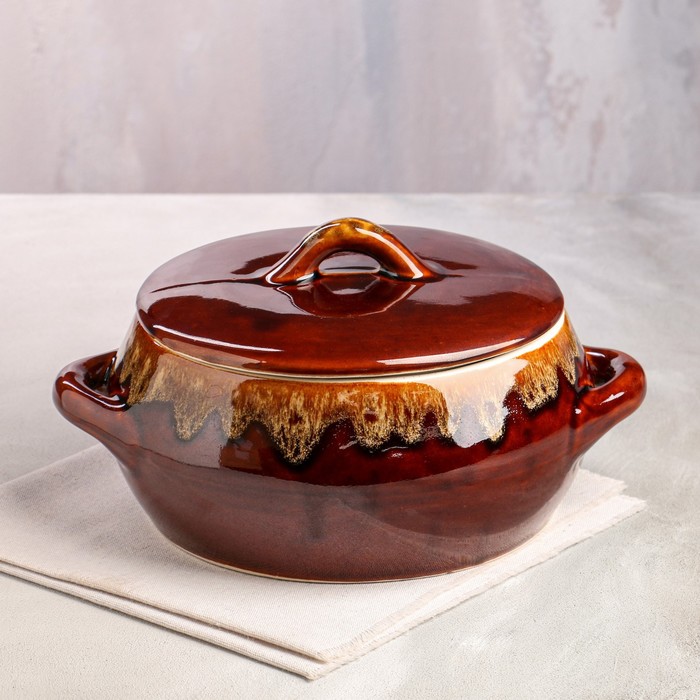 Горшок духовой "Гладкий", 3 л
Горшок духовой "Гладкий", 3 л