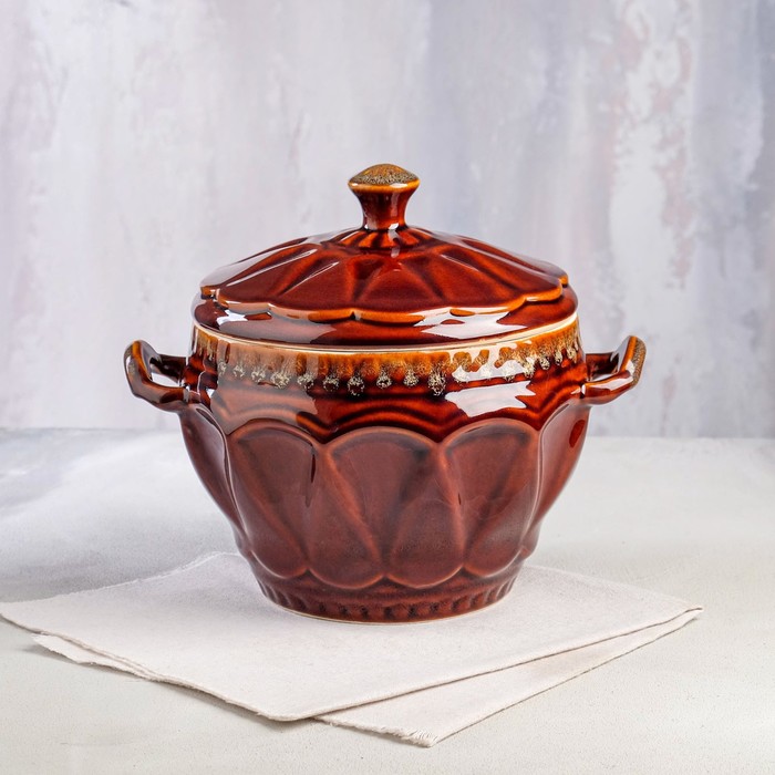 Горшок духовой "Корона", 3 л
Горшок духовой "Корона", 3 л