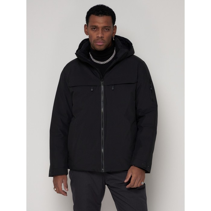 фото Куртка горнолыжная мужская, цвет чёрный, размер 48 mtforce