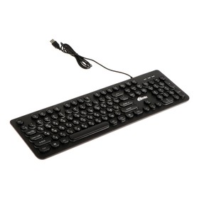 Клавиатура Ritmix RKB-215BL, игровая, проводная, мембранная, 104 клавиш, USB, чёрная
Клавиатура Ritmix RKB-215BL, игровая, проводная, мембранная, 104 клавиш, USB, чёрная