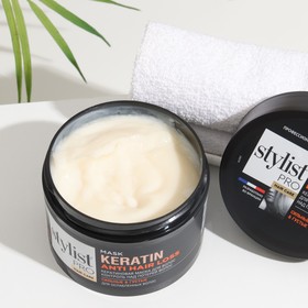 Маска для волос STYLIST PRO hair care кератиновая, контроль над потерей волос, 220мл
Маска для волос STYLIST PRO hair care кератиновая, контроль над потерей волос, 220мл