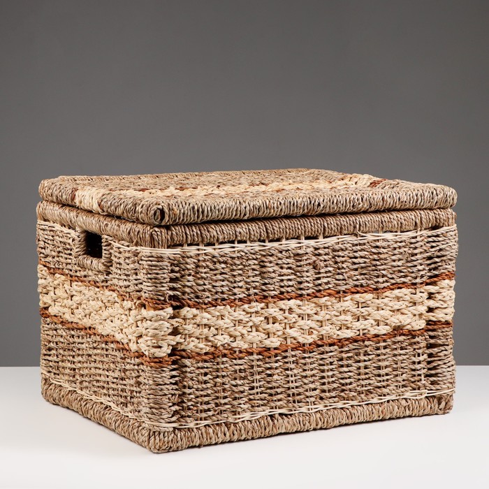 фото Корзина плетеная 44х34х29 см