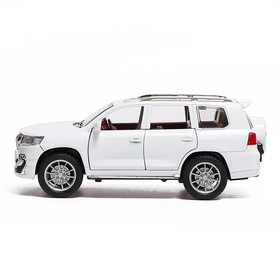 Машина металлическая Toyota Prado, масштаб 1:24, открываются двери, капот, багажник, цвет белый
Машина металлическая Toyota Prado, масштаб 1:24, открываются двери, капот, багажник, цвет белый