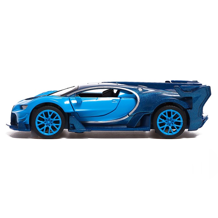 Машина металлическая Bugatti Vision GT, масштаб 1:32, открываются двери, цвет синий
Машина металлическая Bugatti Vision GT, масштаб 1:32, открываются двери, цвет синий