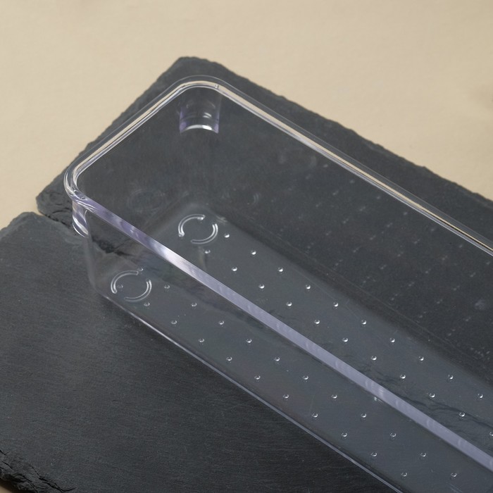 фото Органайзер для хранения украшений антиокислительный, 23x7,5x5,5 см, 10 пакетов, цвет прозрачный queen fair