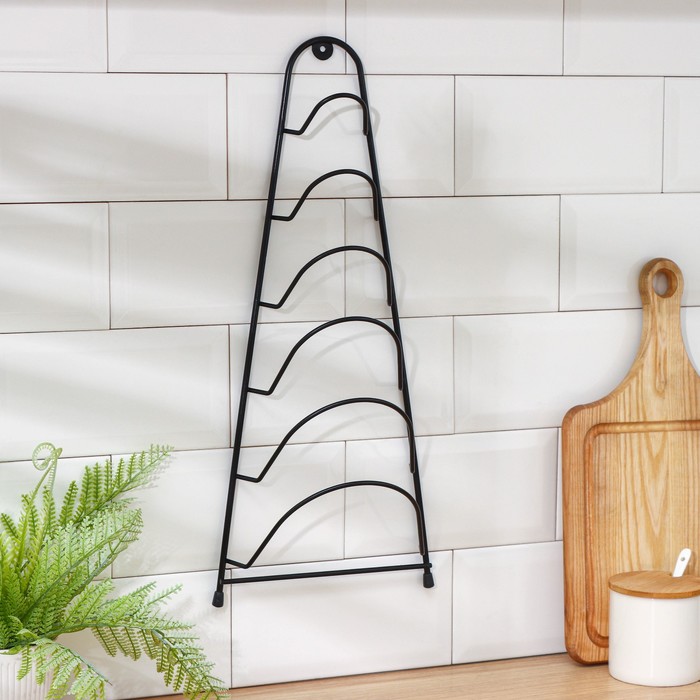 фото Подвеска под крышки, 19,5×9×46 см, цвет чёрный