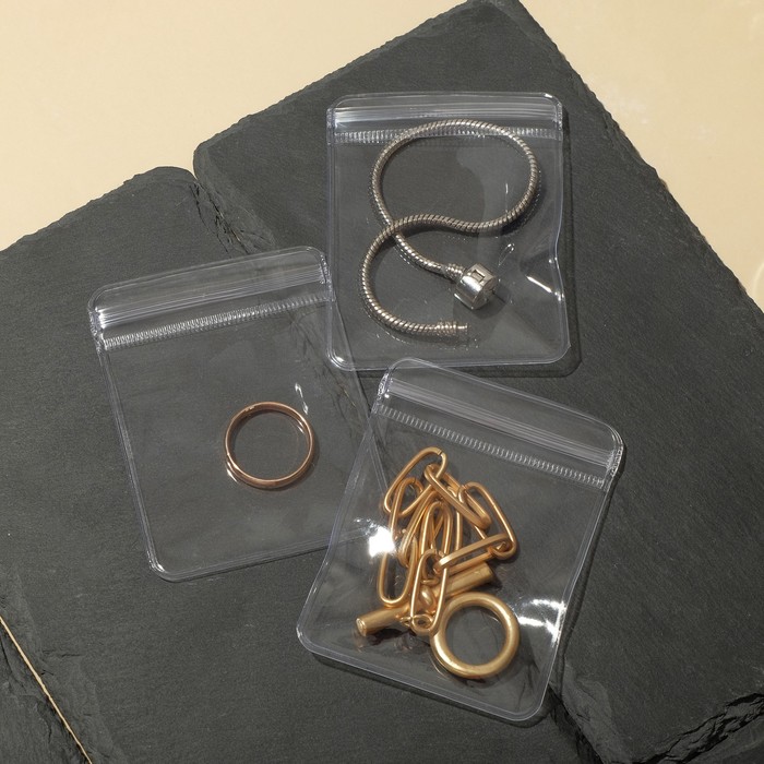 фото Органайзер для украшений "книжка" 84 места , 24,5x20,5, цвет прозрачный queen fair