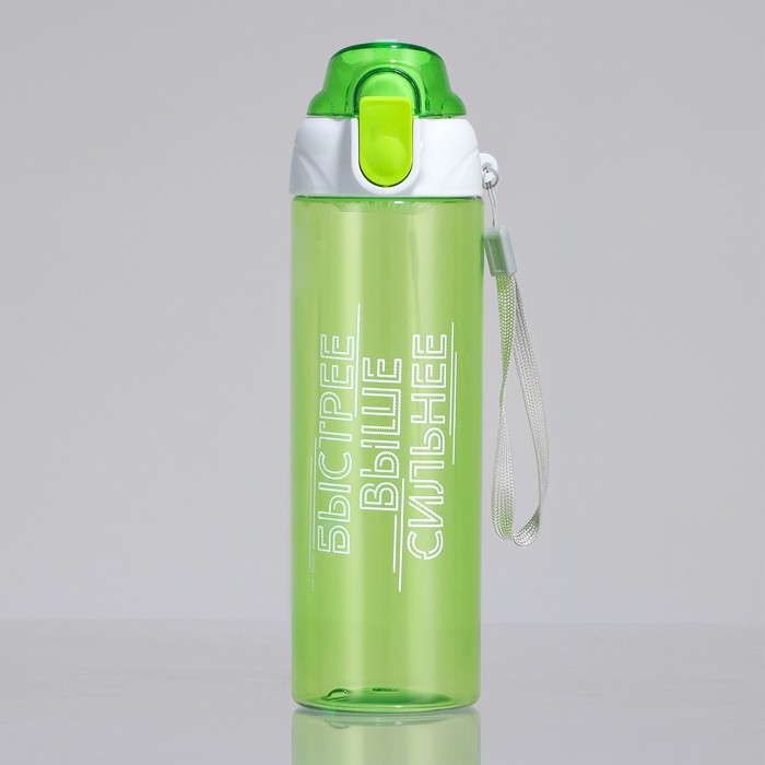 фото Бутылка для воды «быстрее, выше сильнее», 600 мл svoboda voli