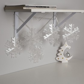 НИТЬ DCR, 2 м, с насад. "Снежинка матовая" 16х16 см, IP20, Н.С, LED-36-220V, Т/БЕЛЫЙ 514889
НИТЬ DCR, 2 м, с насад. "Снежинка матовая" 16х16 см, IP20, Н.С, LED-36-220V, Т/БЕЛЫЙ 514889