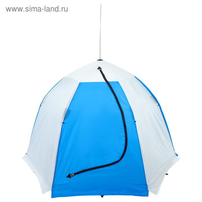 фото Палатка зимняя «стэк» 2-местная с дышащим верхом, алюминиевый крепёж