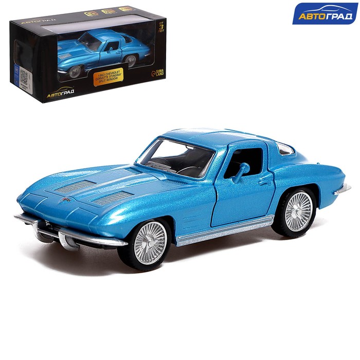 Машина металлическая CHEVROLET CORVETTE, 1:32, открываются двери, инерция, цвет голубой 
Машина металлическая CHEVROLET CORVETTE, 1:32, открываются двери, инерция, цвет голубой
