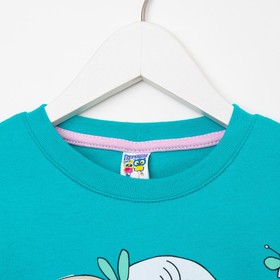 Свитшот для девочки, цвет бирюзовый, рост 116 см
Свитшот для девочки, цвет бирюзовый, рост 116 см