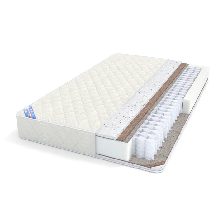 Матрас «Сонель Кокос Струт Лайт», размер 200×200 см, высота 21 см, чехол полиэстер
Матрас «Сонель Кокос Струт Лайт», размер 200×200 см, высота 21 см, чехол полиэстер