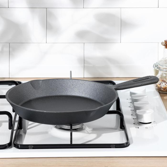 Сковорода «Вилфред», d=25 см, 2 слива, чугунная ручка, цвет чёрный
Сковорода «Вилфред», d=25 см, 2 слива, чугунная ручка, цвет чёрный