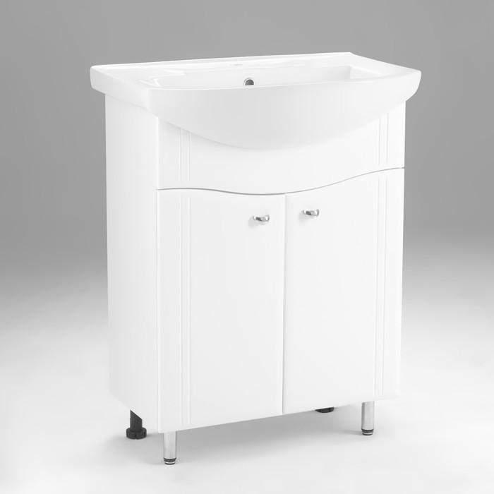 фото Комплект тумба тура 6501 с раковиной элеганс 65