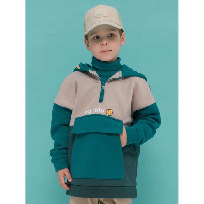 Толстовка для мальчиков, рост 92 см, цвет зеленый
Толстовка для мальчиков, рост 92 см, цвет зеленый