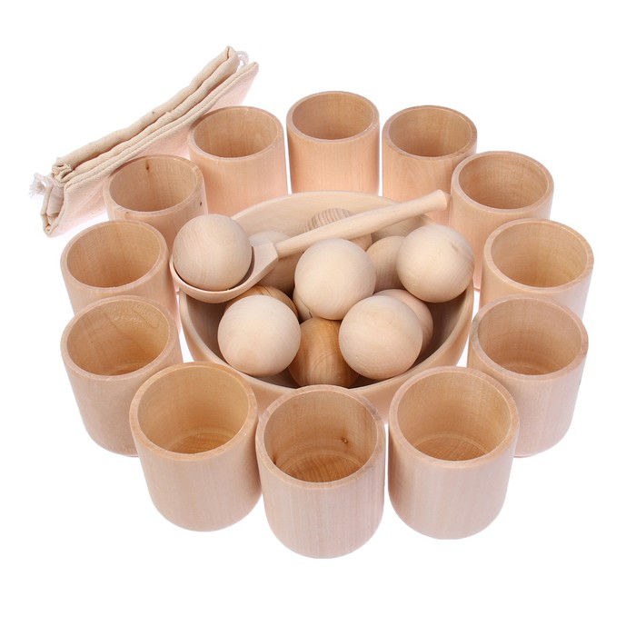 фото Сортер «шарики в стаканчиках, большие» уланик