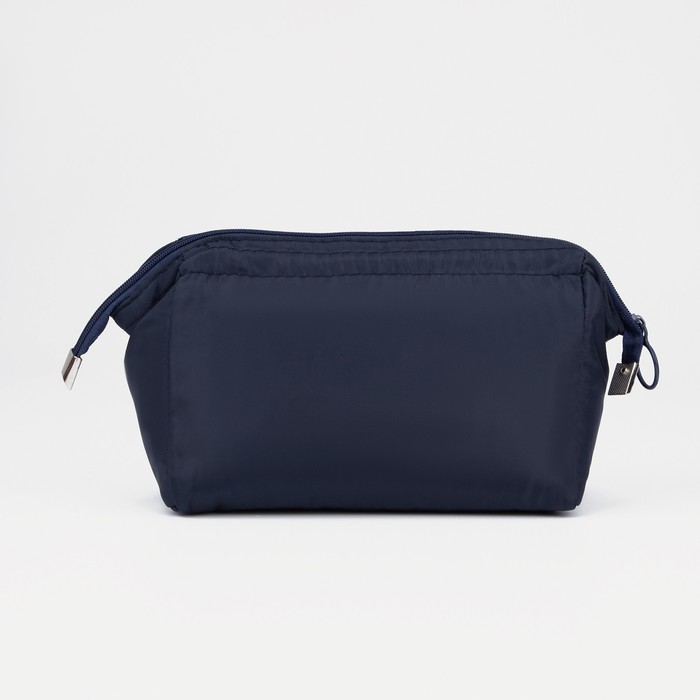 фото Косметичка на молнии, цвет синий