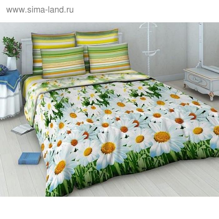 Постельное бельё 1,5 сп. «Василиса» Ромашковый вальс 145х215 см, 150х214 см, 70х70 см - 2 шт.
Постельное бельё 1,5 сп. «Василиса» Ромашковый вальс 145х215 см, 150х214 см, 70х70 см - 2 шт.