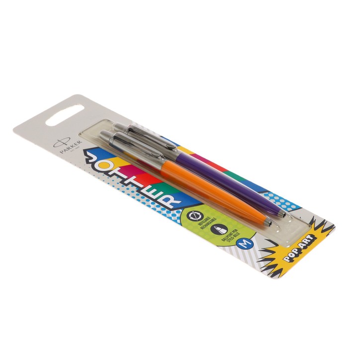 Набор 2шт Ручка шарик Parker JOTTER ORIGINALS POP ART 60'S COLLECTION, син, блистер
Набор 2шт Ручка шарик Parker JOTTER ORIGINALS POP ART 60'S COLLECTION, син, блистер