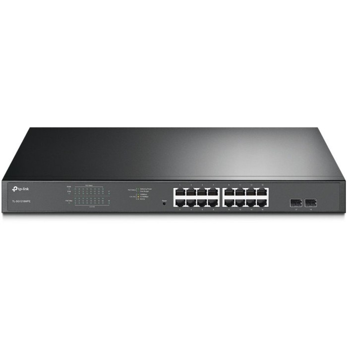 Коммутатор TP-Link JetStream TL-SG1218MPE, управляемый, 16х10/100/1000BASE-T
Коммутатор TP-Link JetStream TL-SG1218MPE, управляемый, 16х10/100/1000BASE-T