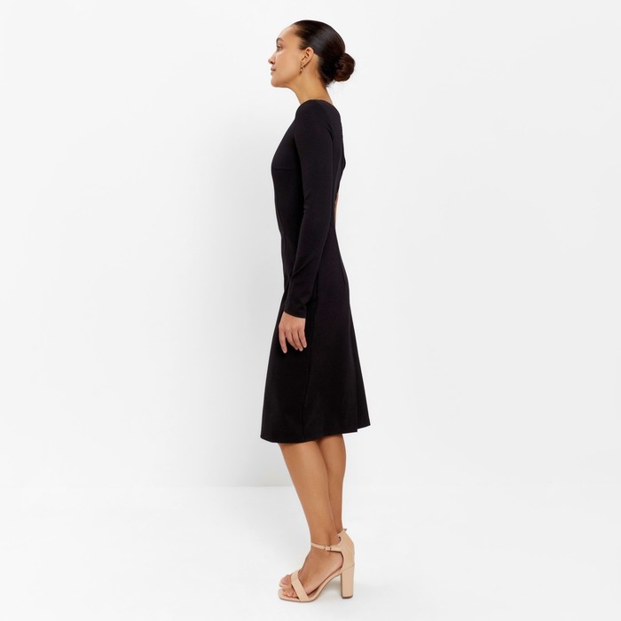 фото Платье женское minaku: partydress цвет чёрный, размер 42