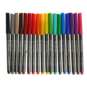 Набор ручек капиллярных 18 цветов, 0,3 мм Koh-I-Noor FINELINERS 7021, пластмассовая упаковка
Набор ручек капиллярных 18 цветов, 0,3 мм Koh-I-Noor FINELINERS 7021, пластмассовая упаковка