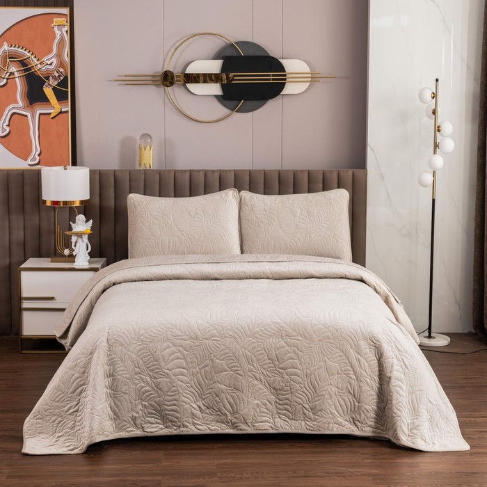 Покрывало и наволочки «Мелисса», размер 240х260 см 50х70 см-2 шт
Покрывало и наволочки «Мелисса», размер 240х260 см 50х70 см-2 шт