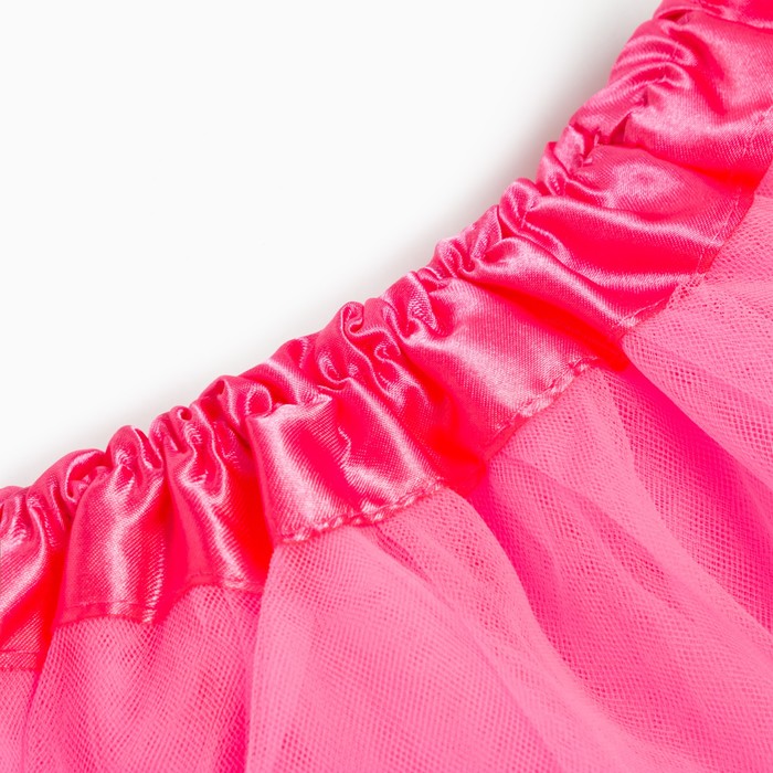 фото Юбка крошка я, ярко-розовая