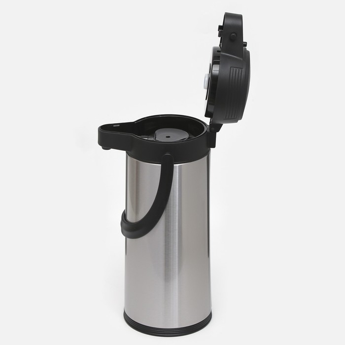 фото Термос 1.9 л, со стеклянной колбой, сохраняет тепло 12 ч