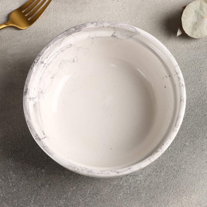 фото Тарелка фарфоровая bolla bianca, 600 мл, d=15,5 см хорекс