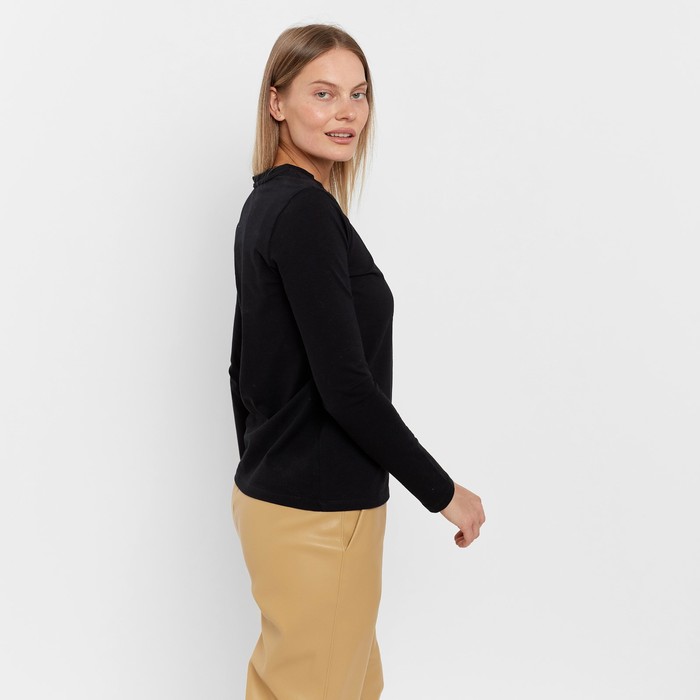 фото Лонгслив женский, цвет чёрный, размер m (44) little secret