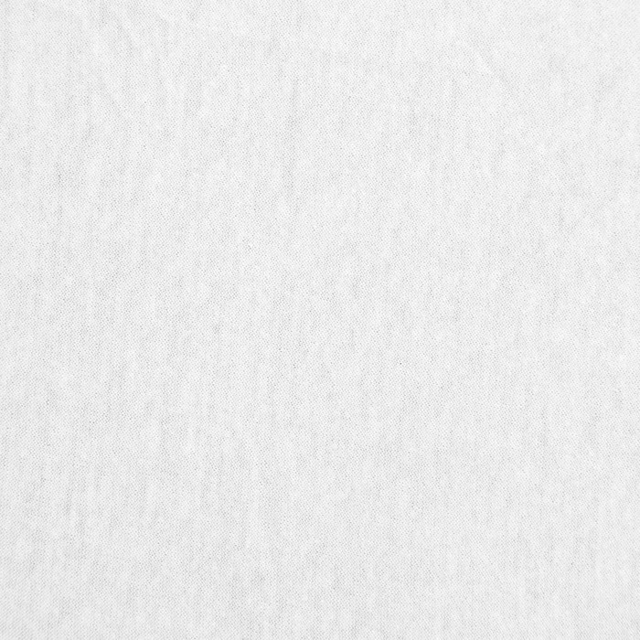 фото Трикотажная простыня на резинке, размер 160х200х25см, цвет белый кулирка, 120г/м, 100% хлопок