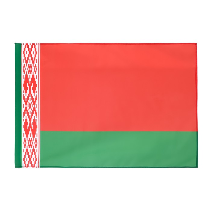 фото Флаг белорусии, 90 х 135, полиэфирный шелк, без древка take it easy