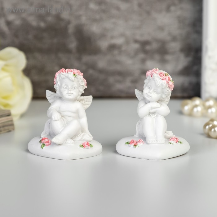 Сувенир " Ангелок сидит на сердце, в венке из роз", МИКС
Сувенир " Ангелок сидит на сердце, в венке из роз", МИКС