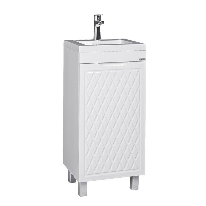 фото Тумба с раковиной "andrea 40" 3d без ящика домино