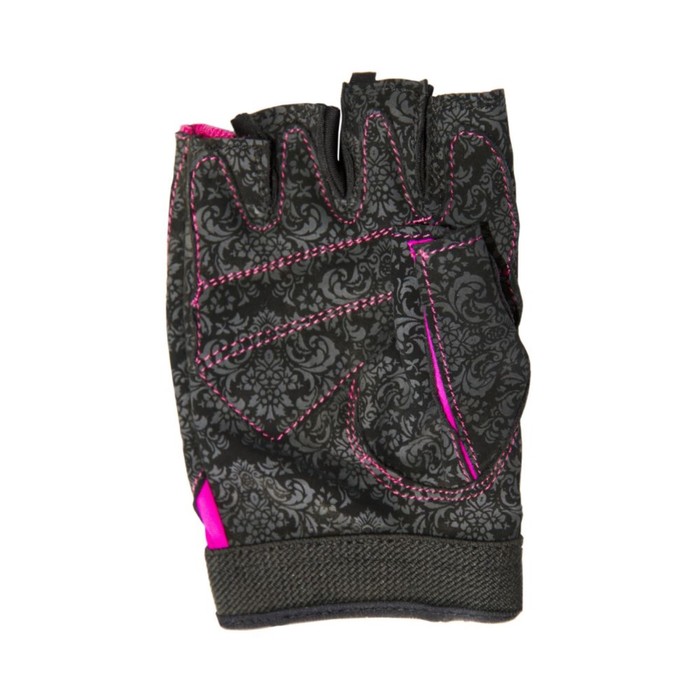фото Перчатки для фитнеса atemi afg06pl, черно-розовые, размер l