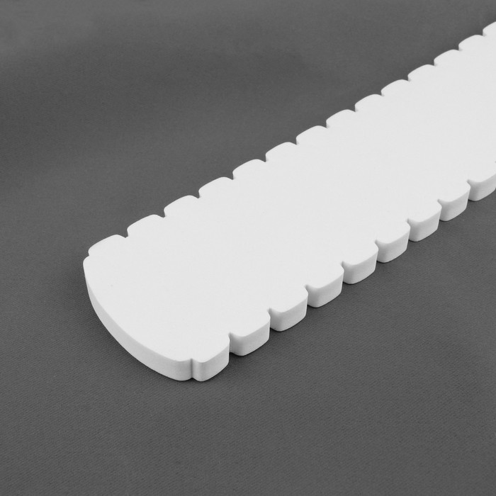 фото Органайзер для ниток мулине на 36 цветов, с наклейками, 27 см, цвет белый арт узор