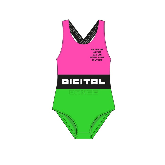 фото Купальник для девочки, рост 146 см playtoday