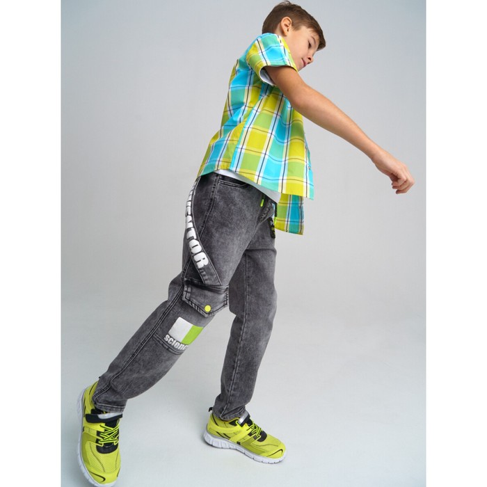 фото Джинсы для мальчика, рост 164 см playtoday