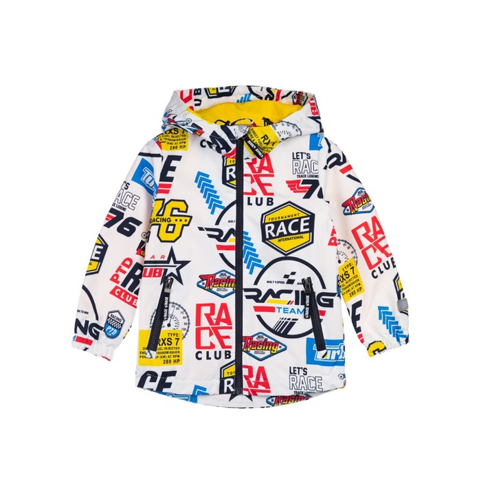 фото Ветровка для мальчиков, рост 122 см playtoday