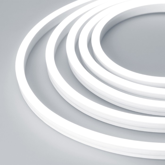 Гибкий неон Arlight 12 × 17 мм, IP67, SMD2835, 120 LED/м, 24 В, свечение холодное белое
Гибкий неон Arlight 12 × 17 мм, IP67, SMD2835, 120 LED/м, 24 В, свечение холодное белое