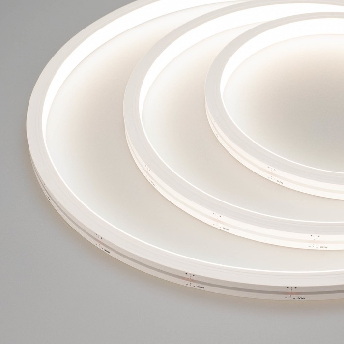 Гибкий неон Arlight 13 × 12 мм, IP67, SMD2835, 120 LED/м, 24 В, свечение белое/RGB, изгиб TOP
Гибкий неон Arlight 13 × 12 мм, IP67, SMD2835, 120 LED/м, 24 В, свечение белое/RGB, изгиб TOP