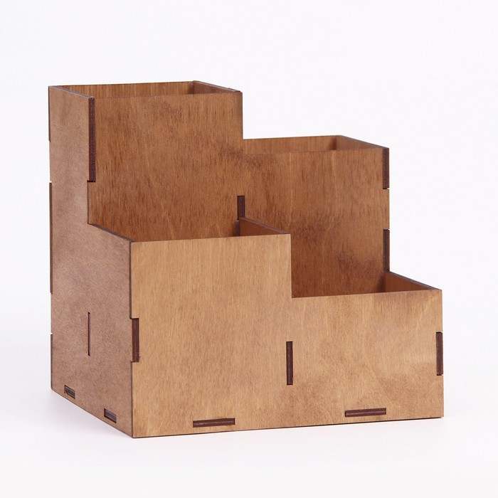 фото Органайзер для канцелярии «четверка» 4 секции, 15 х 15 х 15 см