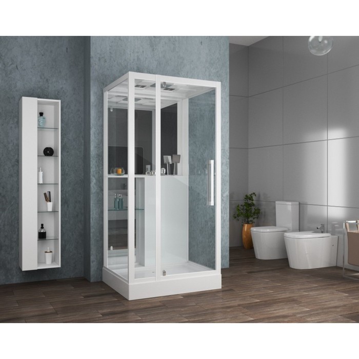Душевая кабина GROSSMAN GR161, 90x90x215 см, низкий поддон 15 см, стекло прозрачное
Душевая кабина GROSSMAN GR161, 90x90x215 см, низкий поддон 15 см, стекло прозрачное