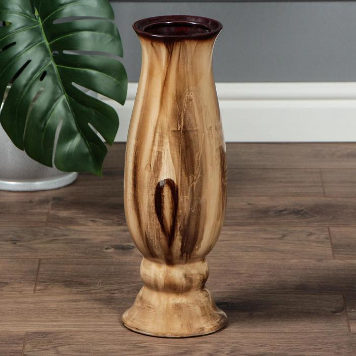 Ваза керамическая "Алекса", настольная, под дерево, 40 см, авторская работа
Ваза керамическая "Алекса", настольная, под дерево, 40 см, авторская работа
