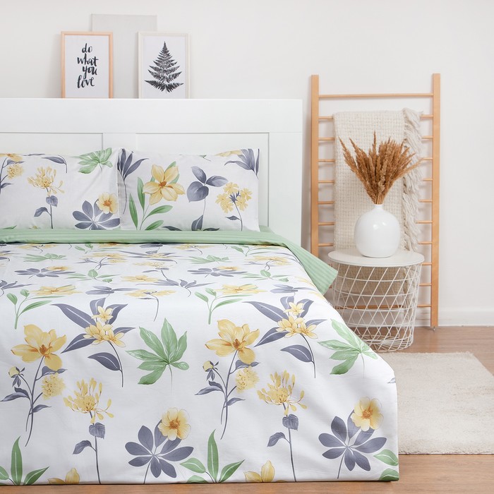 Постельное бельё LoveLife 2сп "Yellow flowers" 175х215см, 200х225см, 50х70см-2шт, 100% хлопок, сатин, 125г/м
Постельное бельё LoveLife 2сп "Yellow flowers" 175х215см, 200х225см, 50х70см-2шт, 100% хлопок, сатин, 125г/м