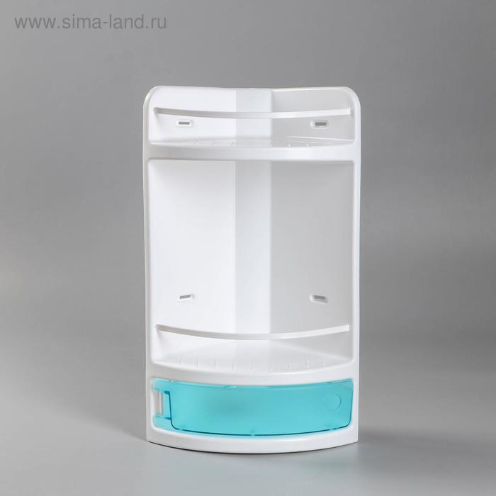 Полка для ванной угловая Альтернатива, 19×19×46,5 см, цвет бирюзовый
Полка для ванной угловая Альтернатива, 19×19×46,5 см, цвет бирюзовый